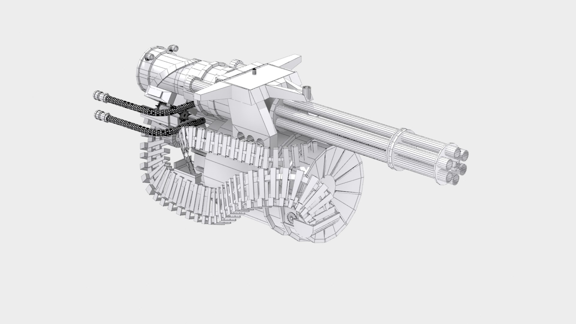 3D M61A2 Vulcan Gun Model - TurboSquid 2223746