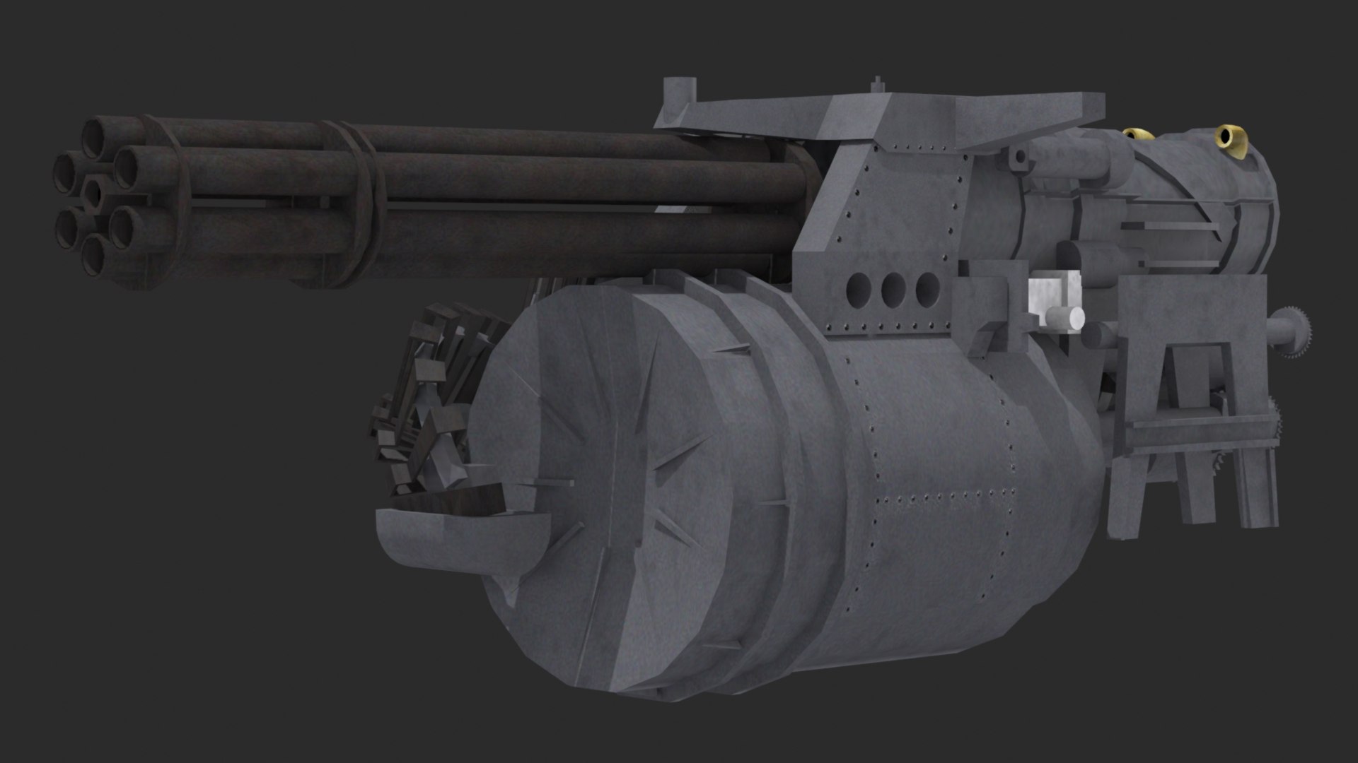 3D M61A2 Vulcan Gun Model - TurboSquid 2223746