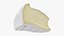 Brie Cheese Slice 3D model