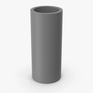 3D Plastic Pipe model