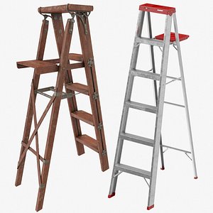 painting ladders 3D