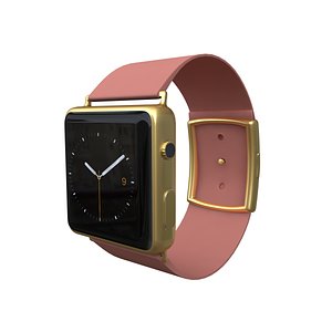 apple watch edition 38mm 3d 3ds