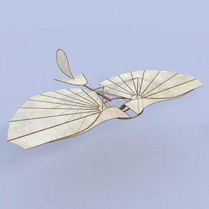 otto glider v-ray 3d model