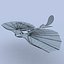 otto glider v-ray 3d model