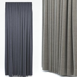 3d model curtains suitable extreme