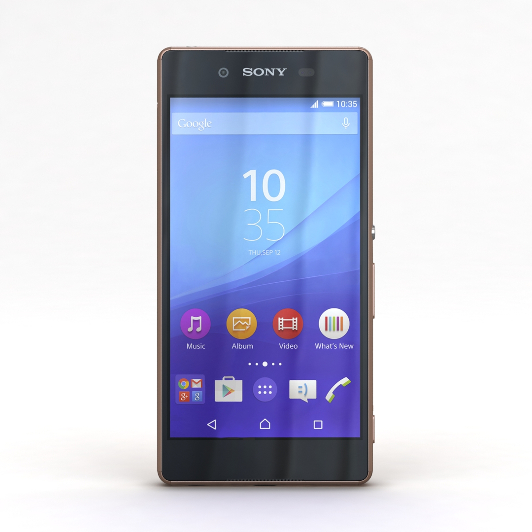 3d Xperia Z3 Dual Model