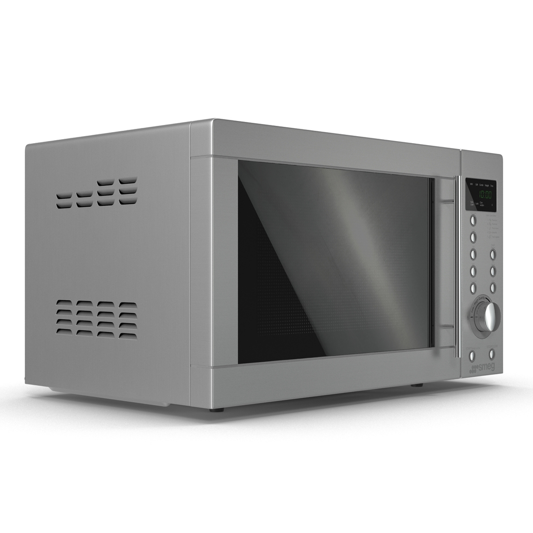 3dsmax Microwave Oven 4 Smeg