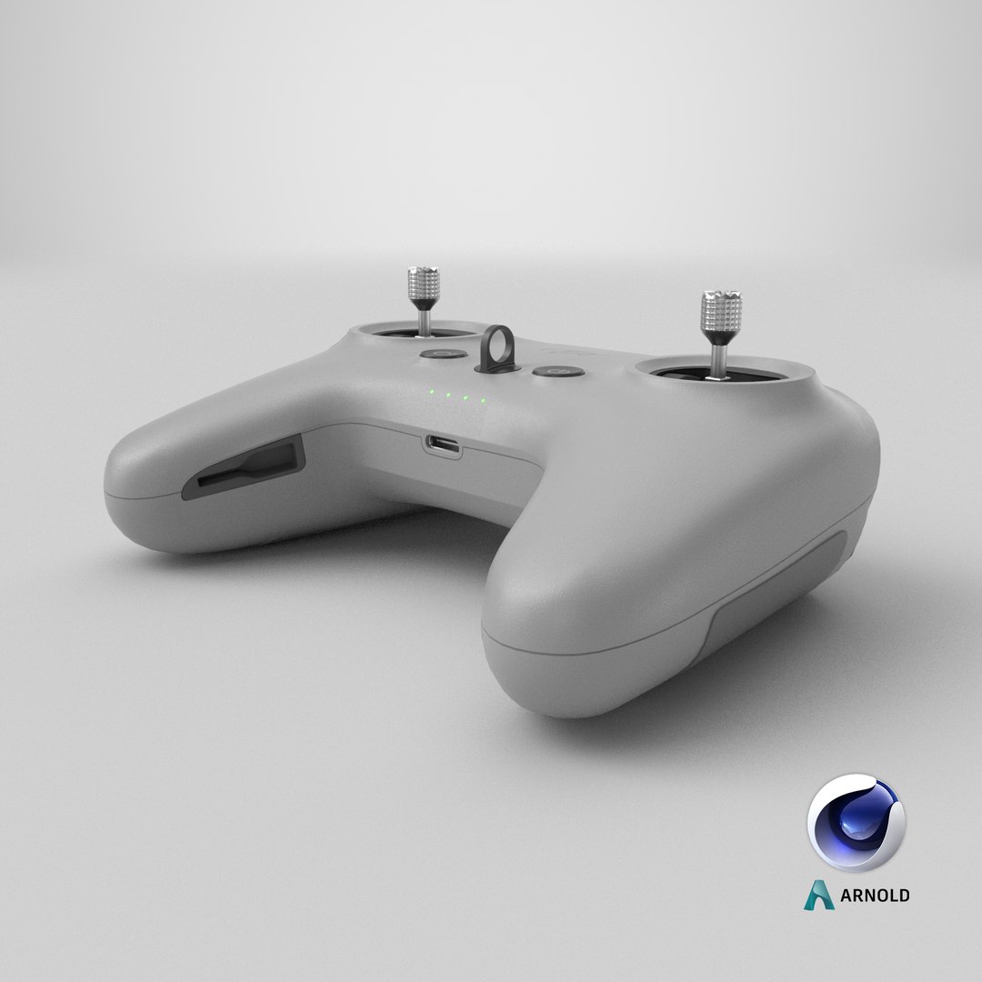 DJI FPV Remote Controller 3 3D Model - TurboSquid 2407875
