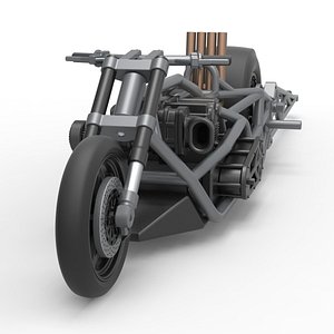 3D Diecast Top fuel dragster motorcycle Base Scale 1 to 25