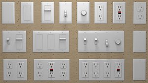 3D electrical outlets modular :