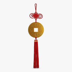 3D Hanging Feng Shui Coin M 1