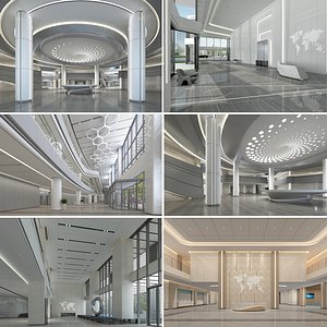 Modern Hall Collection 10 3D model