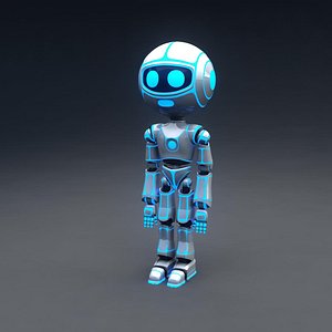 robot 3D model