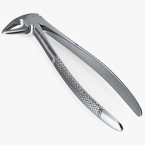 Dental Extraction Forceps 3D model