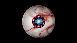 rigged eyeballs model