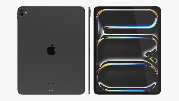 Apple iPad Pro M4 13インチ ブラック3Dモデル - TurboSquid 2229226 Apple iPad Pro M4 13インチ ブラック3Dモデル - TurboSquid 2229226