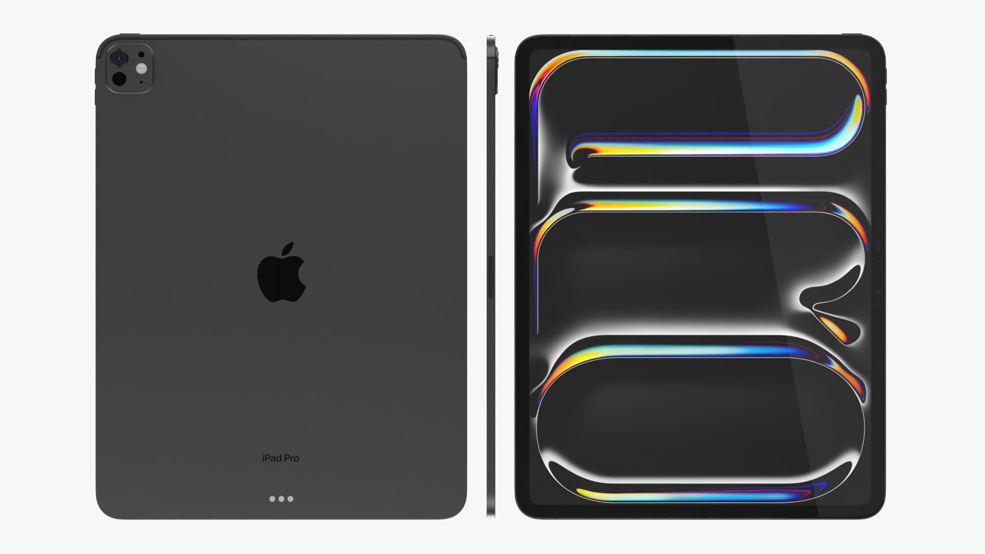 Apple IPad Pro M4 13-inch Black 3D Model - TurboSquid 2229226