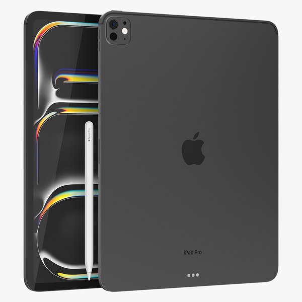 Apple IPad Pro M4 13-inch Black 3D model