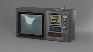retro multi 3D model