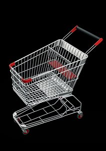 shopping cart 3D model