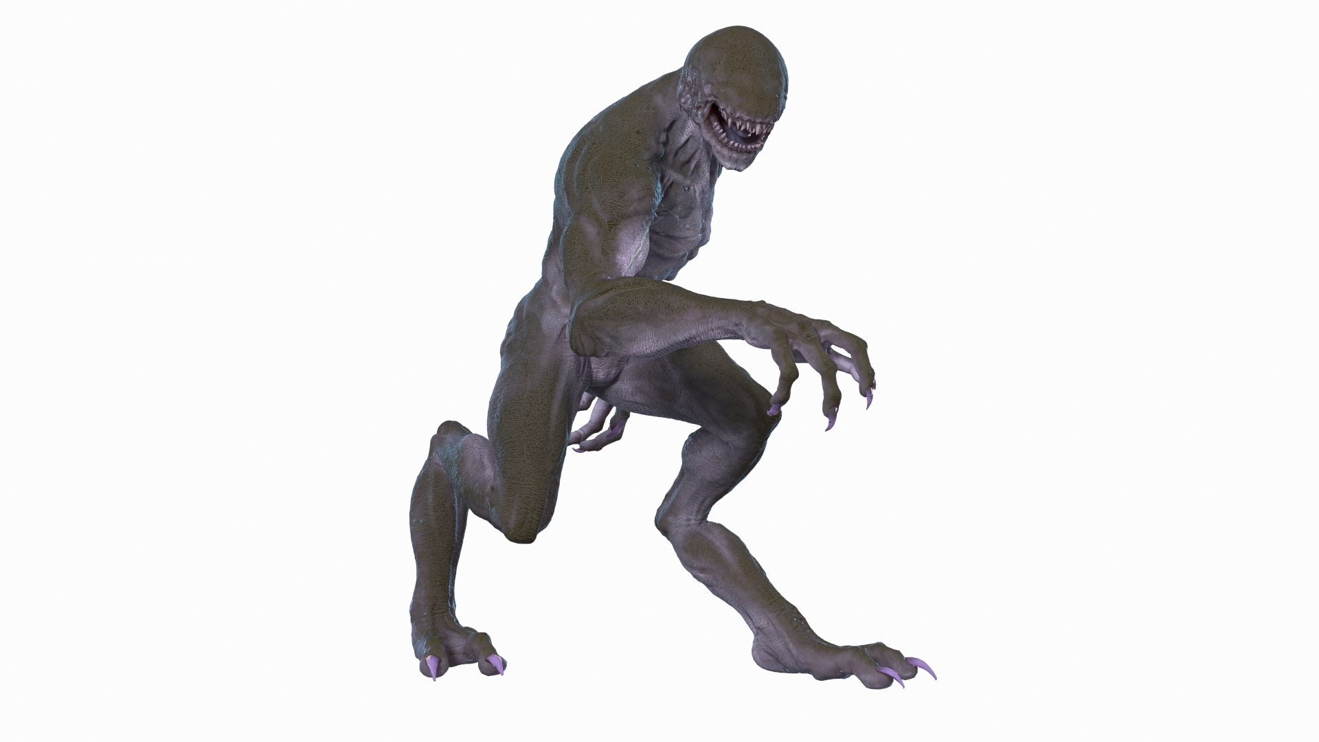 Monster beast walking pose 3D model TurboSquid 1700691