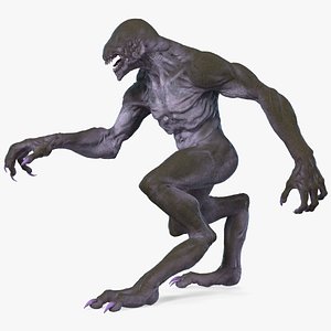 Monster Beast Walking Pose