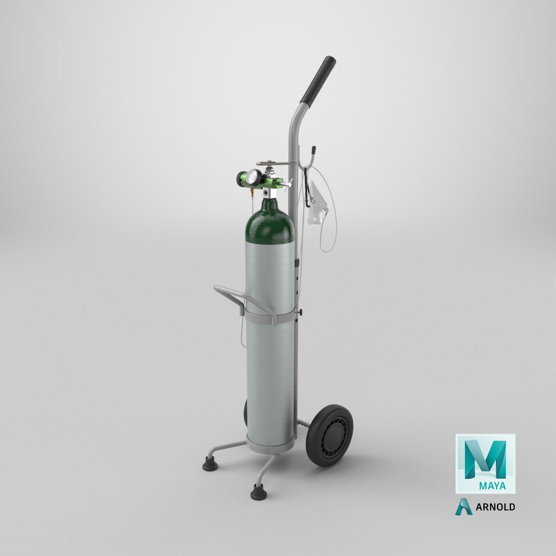 3D Medical Cart with Oxygen Cylinder Tank https://p.turbosquid.com/ts-thumb/zn/jU18MB/hj/stemcell_maya_arnold_render/png/1737669193/1920x1080/fit_q87/51f29e8c52b0503db7f280e7bf0a11353d61b1e6/stemcell_maya_arnold_render.jpg