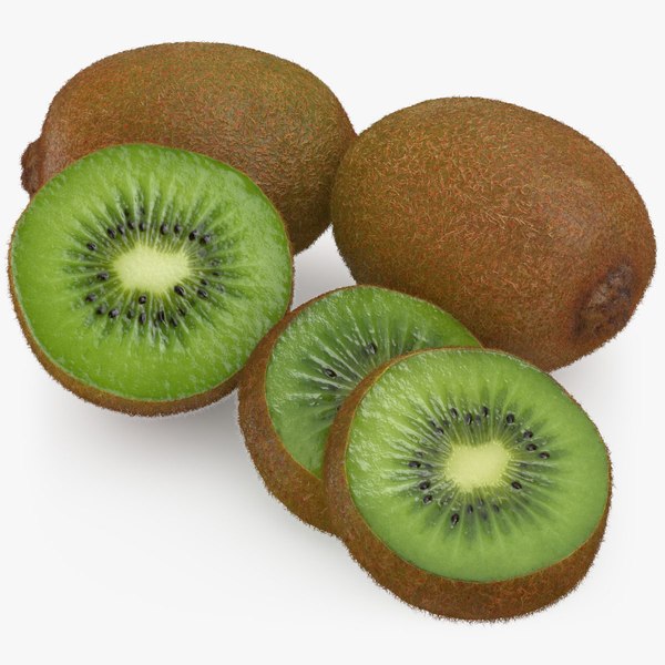 3D Kiwi Fruit 3