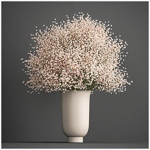 Decorative Bouquet of flowers in a vase for decor and interior design 201