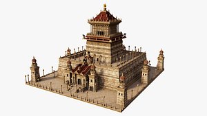 Mausoleum at Halicarnassus 3D model