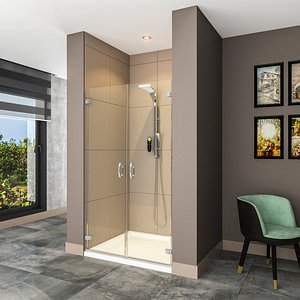 shower cabin bathroom 3d model