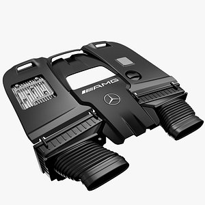 Engine Cover Mercedes-Benz 3D