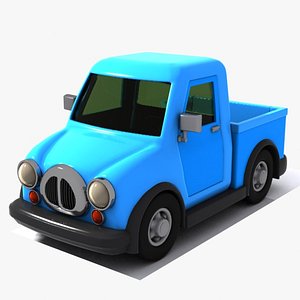 3D model pickup toon