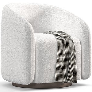 Rivas 4 Armchair 3D
