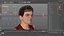 Personaggio Nano Uomo Stile Estivo Attrezzato per Cinema 4D
