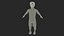 Personaggio Nano Uomo Stile Estivo Attrezzato per Cinema 4D