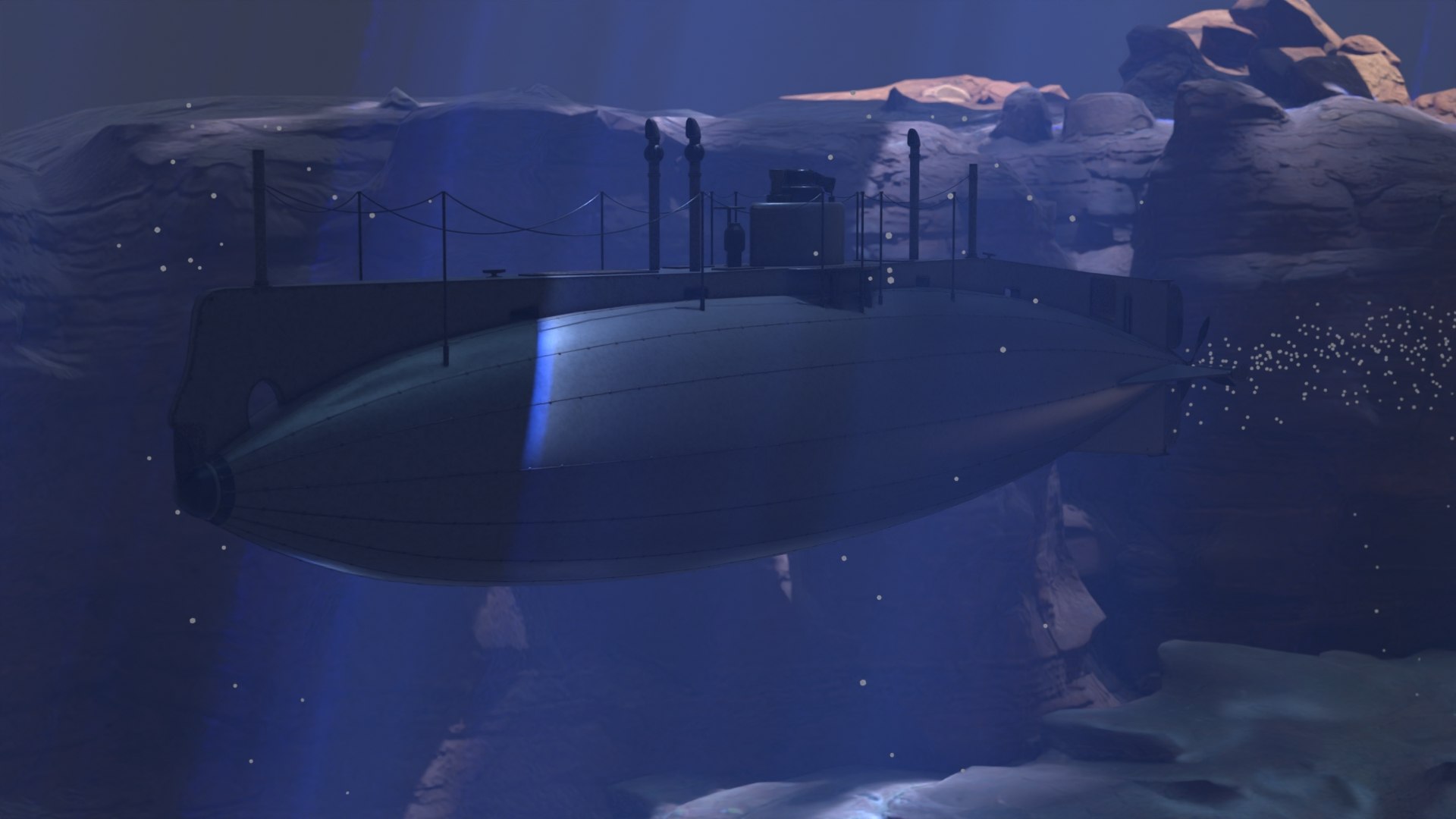 3D Imperial Russian Navy Som Class Submarine 1904-1907 - TurboSquid 1845963