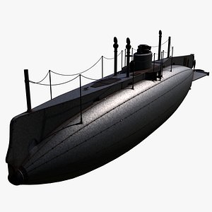 Imperial Russian Navy Som Class Submarine 1904-1907