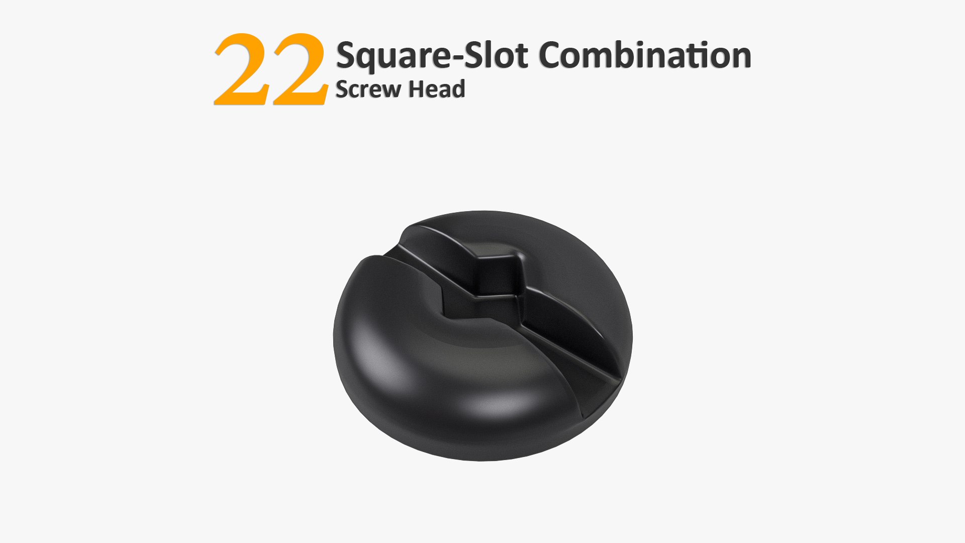3D Screw Heads Mega Collection https://p.turbosquid.com/ts-thumb/zo/Cj2TVb/BD/22squareslotcombination/jpg/1645874590/1920x1080/fit_q87/ec1cf3a347c658366e844217c9acfd7ecb08b101/22squareslotcombination.jpg