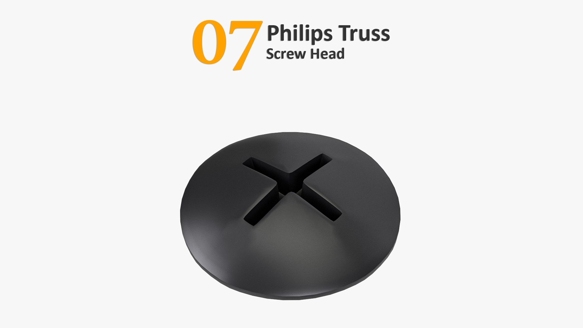 3D Screw Heads Mega Collection https://p.turbosquid.com/ts-thumb/zo/Cj2TVb/Hb/07philipstrusshead/jpg/1645874587/1920x1080/fit_q87/acec729229c4a8f43182fec5fdd2fd3fe183a28a/07philipstrusshead.jpg