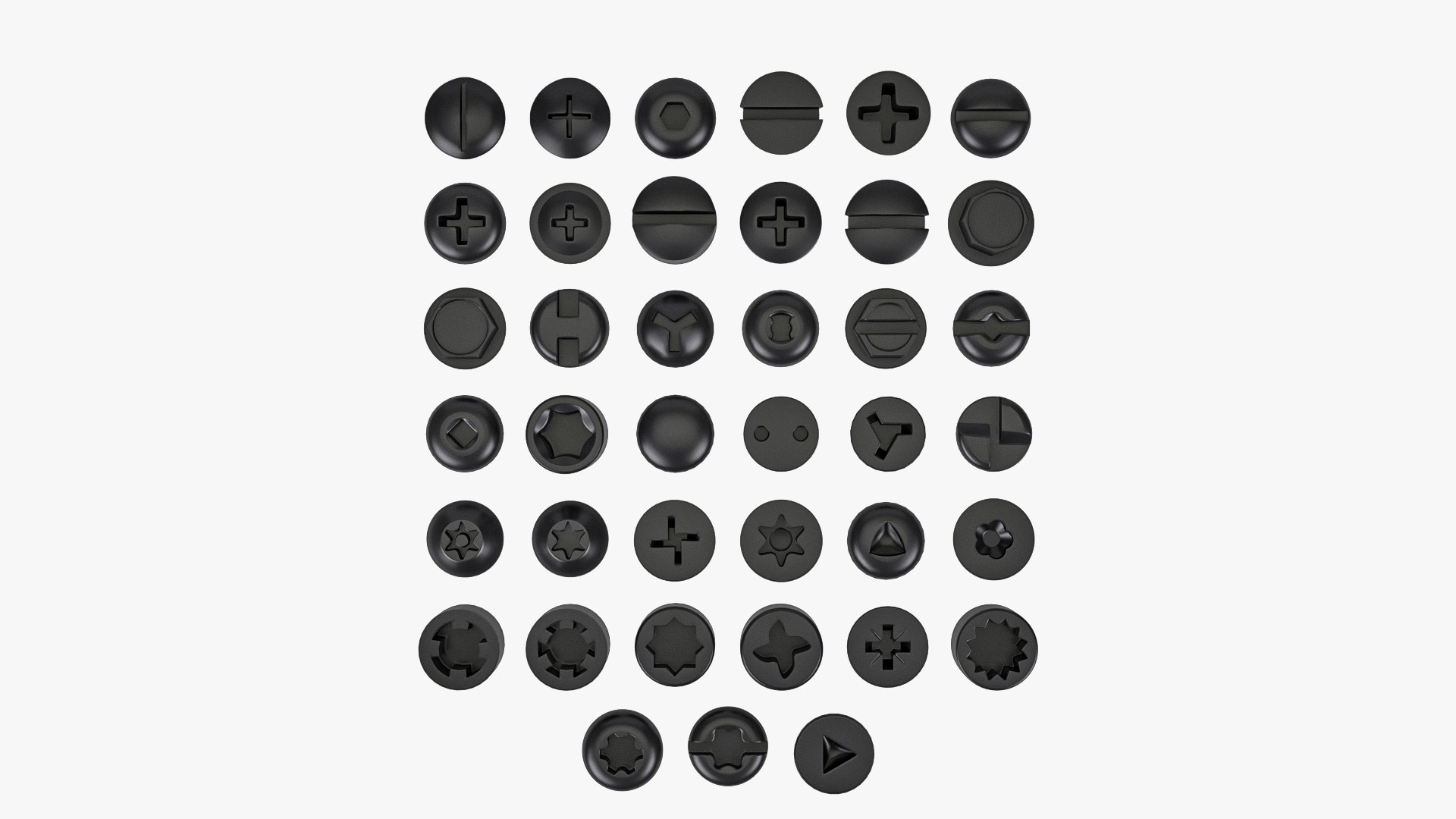 3D Screw Heads Mega Collection https://p.turbosquid.com/ts-thumb/zo/Cj2TVb/IK/screwheadsmegacollection00/jpg/1645874601/1920x1080/fit_q87/20b83288194a155d149eb75b806aa53631178356/screwheadsmegacollection00.jpg