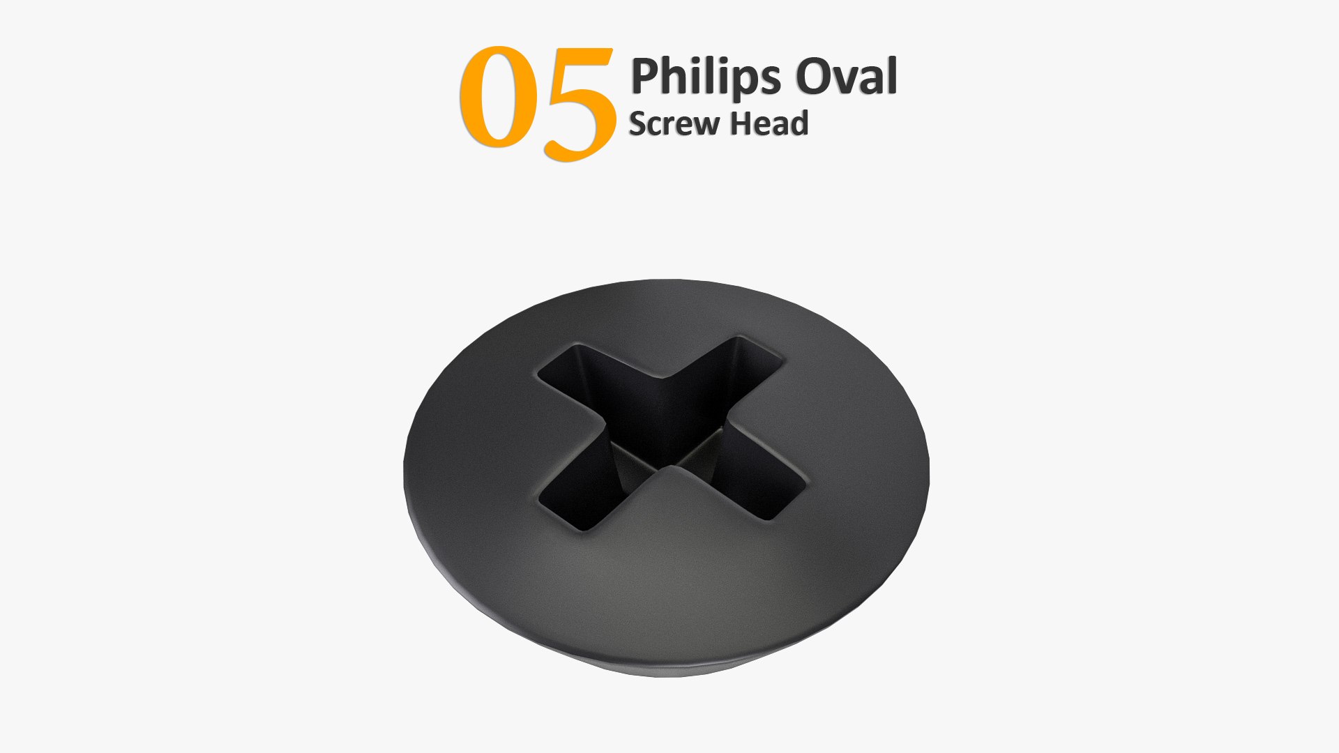 3D Screw Heads Mega Collection https://p.turbosquid.com/ts-thumb/zo/Cj2TVb/Su/05philipsovalhead/jpg/1645874589/1920x1080/fit_q87/f1f0f9eb7bf6105a65119a701ca95ad44dc09df5/05philipsovalhead.jpg