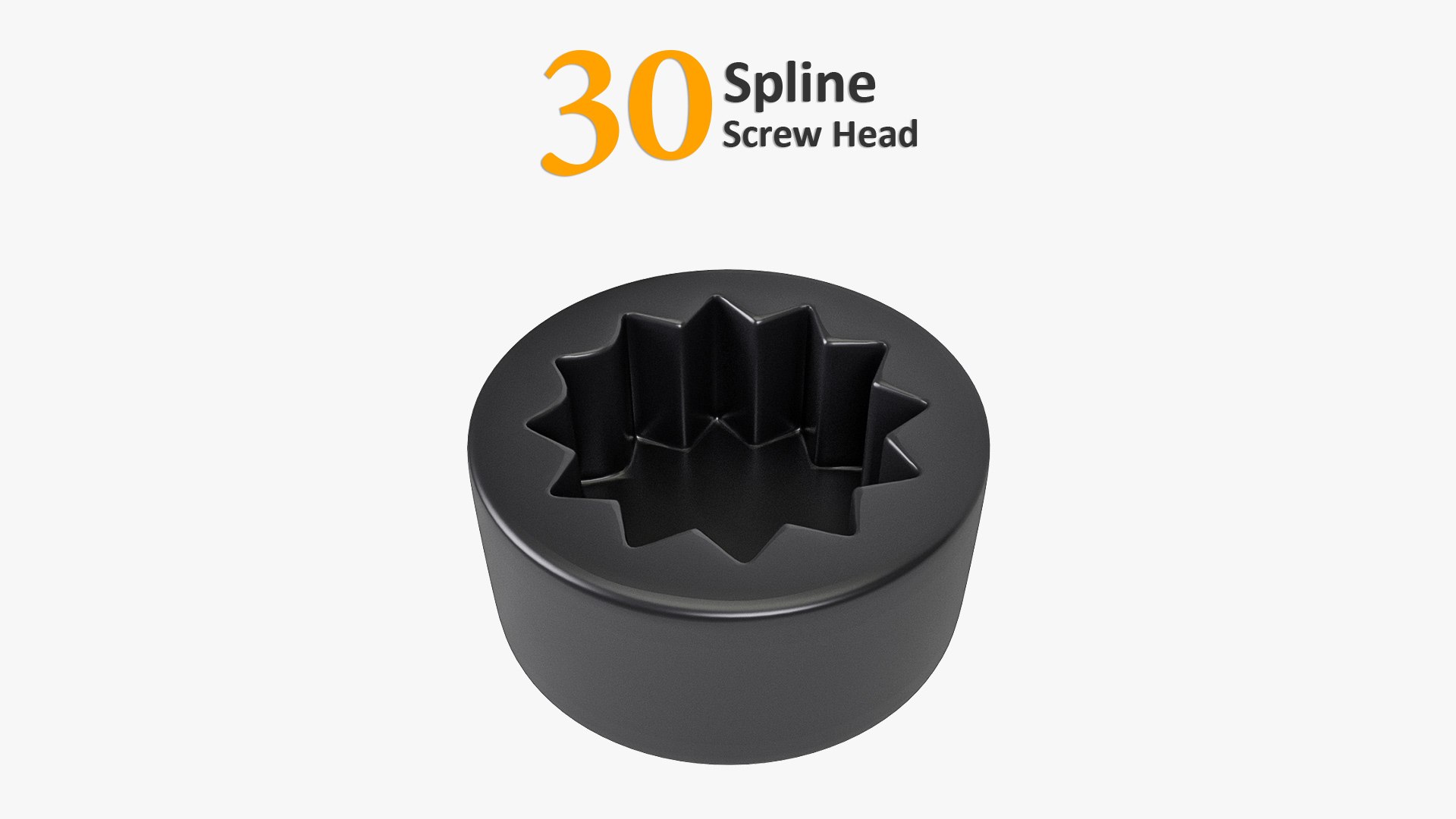 3D Screw Heads Mega Collection https://p.turbosquid.com/ts-thumb/zo/Cj2TVb/cf/30spline/jpg/1645874596/1920x1080/fit_q87/13e07ab2dd972eed6a1dbf4c96bedac47c052c38/30spline.jpg