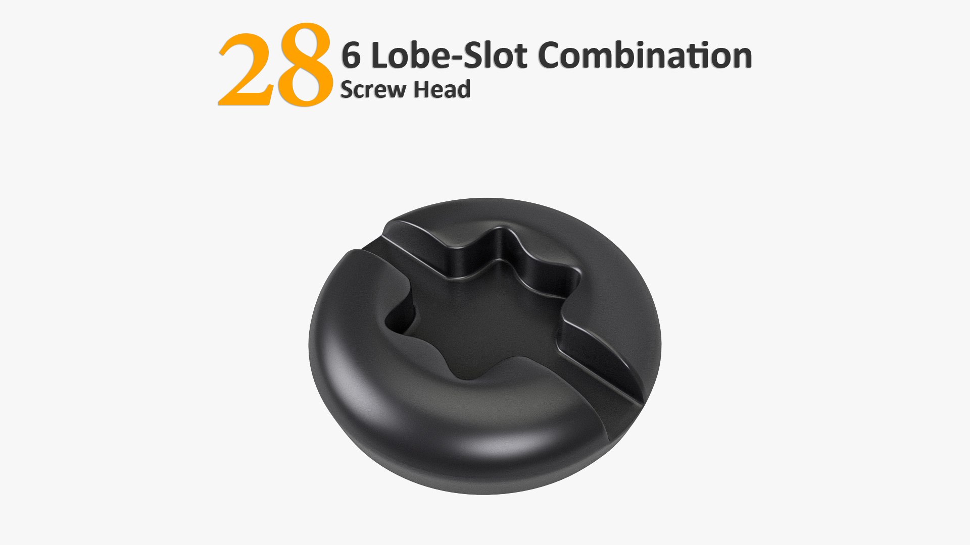 3D Screw Heads Mega Collection https://p.turbosquid.com/ts-thumb/zo/Cj2TVb/cl/28sixlobeslotcombination/jpg/1645874596/1920x1080/fit_q87/737484a238d4c8b9264e9a181a89201e433f4dae/28sixlobeslotcombination.jpg