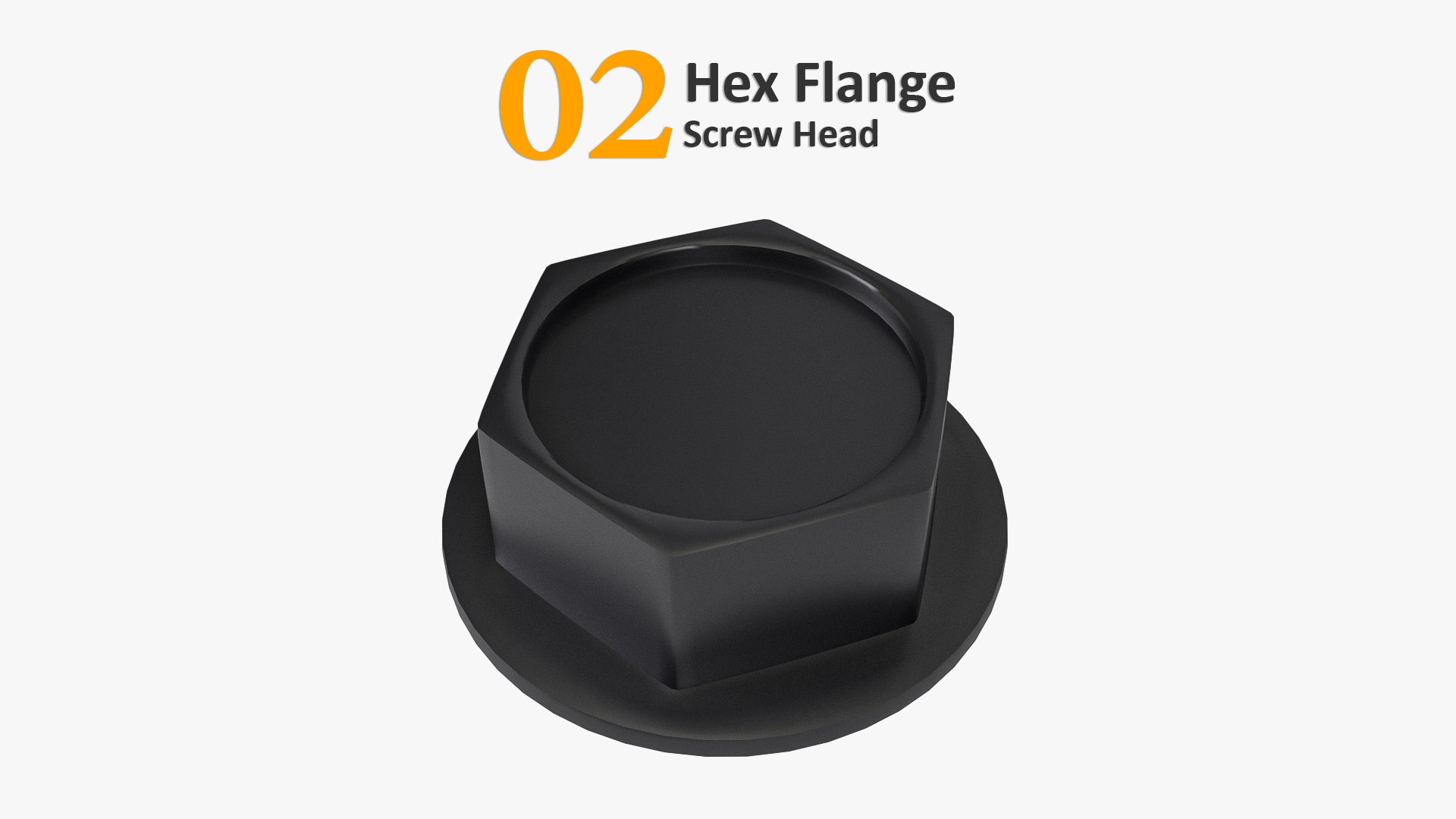 3D Screw Heads Mega Collection https://p.turbosquid.com/ts-thumb/zo/Cj2TVb/i1/02hexagonalflangehead/jpg/1645874590/1920x1080/fit_q87/ece802439c27d77b30c87862abcea516ae4fa9df/02hexagonalflangehead.jpg
