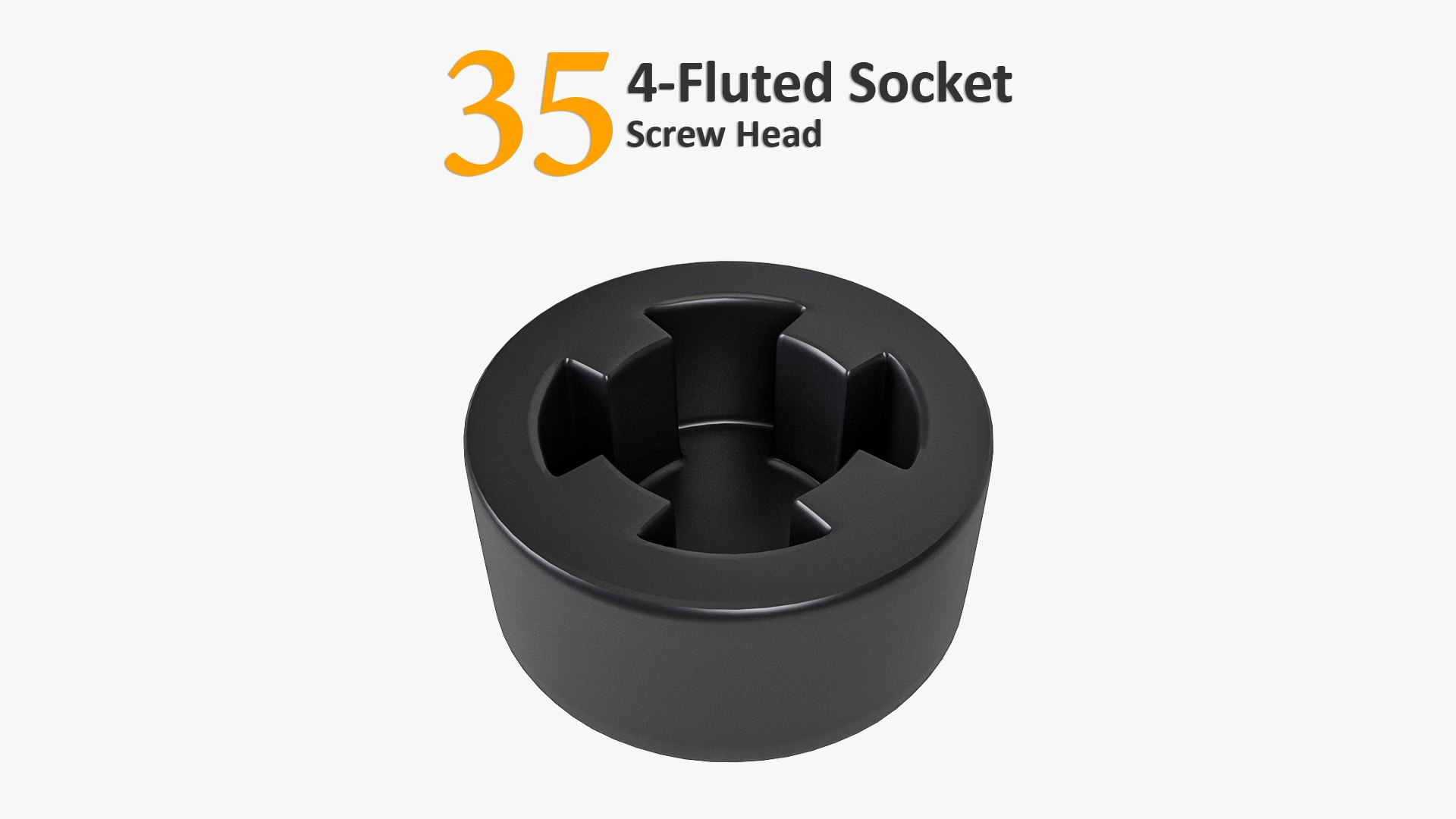 3D Screw Heads Mega Collection https://p.turbosquid.com/ts-thumb/zo/Cj2TVb/mW/354flutedsocketormultidrive/jpg/1645874611/1920x1080/fit_q87/b0290309a914e8623904886465312b2deef8bc28/354flutedsocketormultidrive.jpg