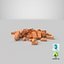 Masonry solidbrick Pile Small Medium and Large Yellow1