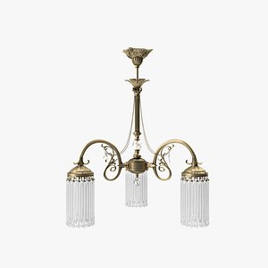 3d chandelier kutek fiore fio-zw-3