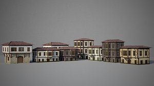3D ottoman house