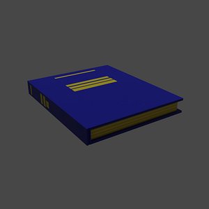 Book Collection 3D model